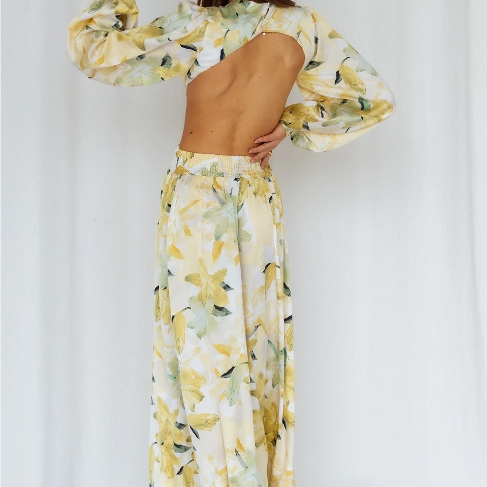 NWT Hello Molly RELENTLESSLY BEAUTIFUL MAXI DRESS, Sz 10 - Picture 2 of 5
